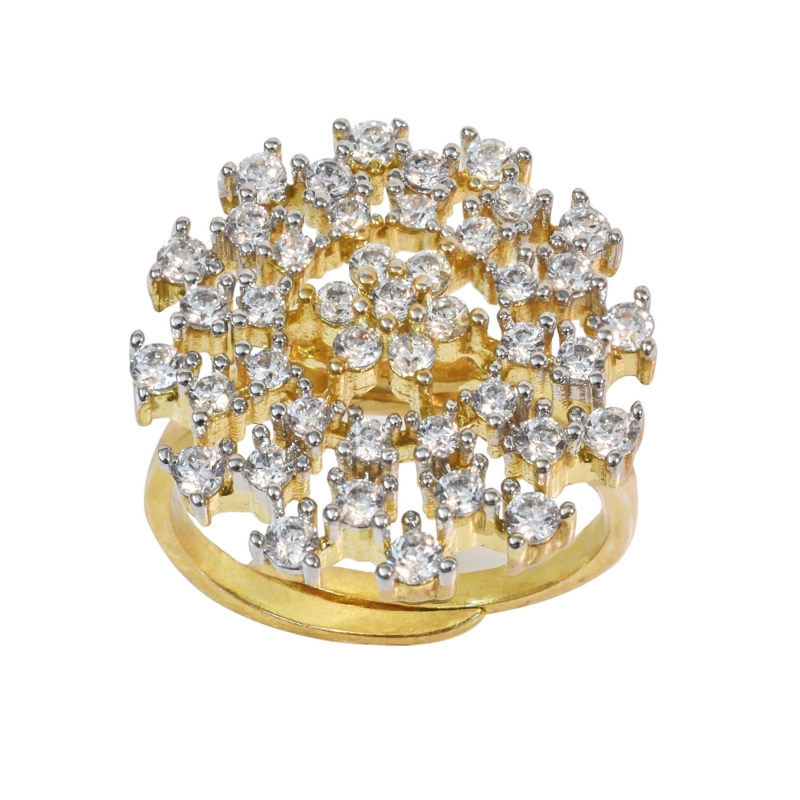 Gold Diamond Ring R092/C